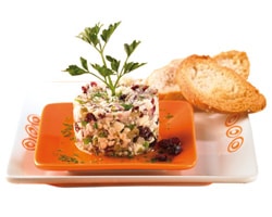 Tartar de bayas