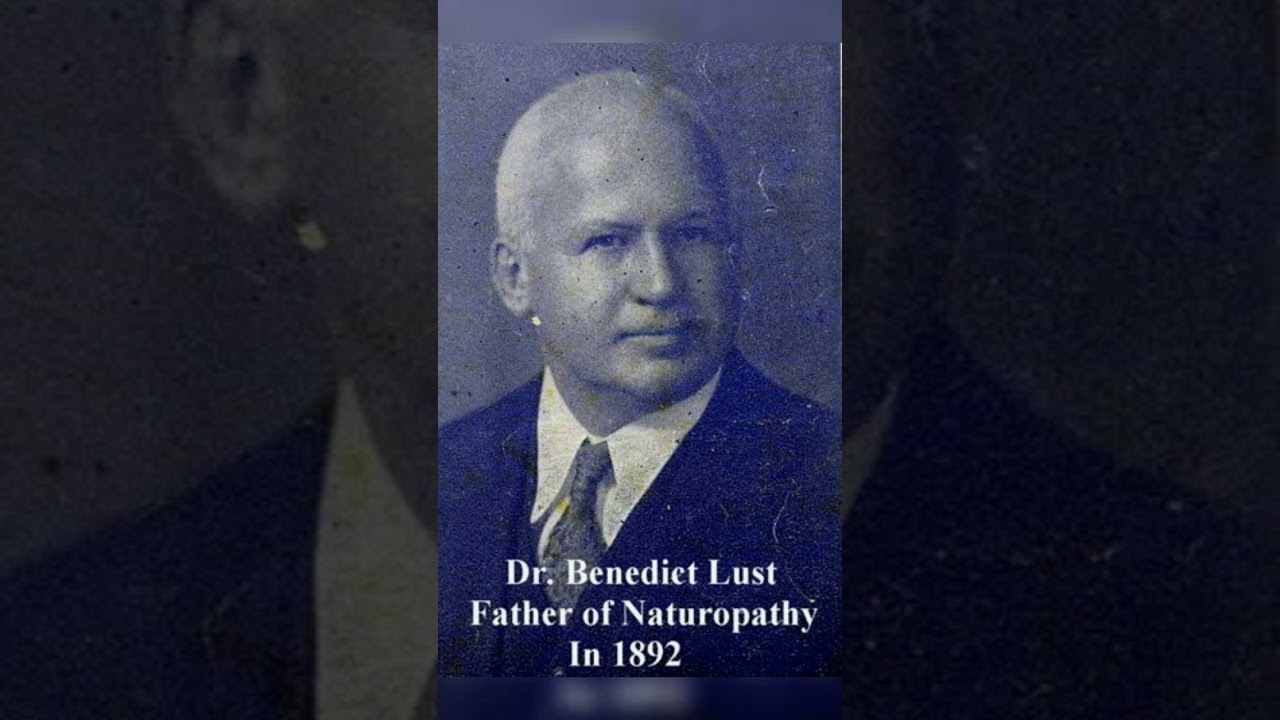 Benedict Lust #naturopatía #terapiasalternativas